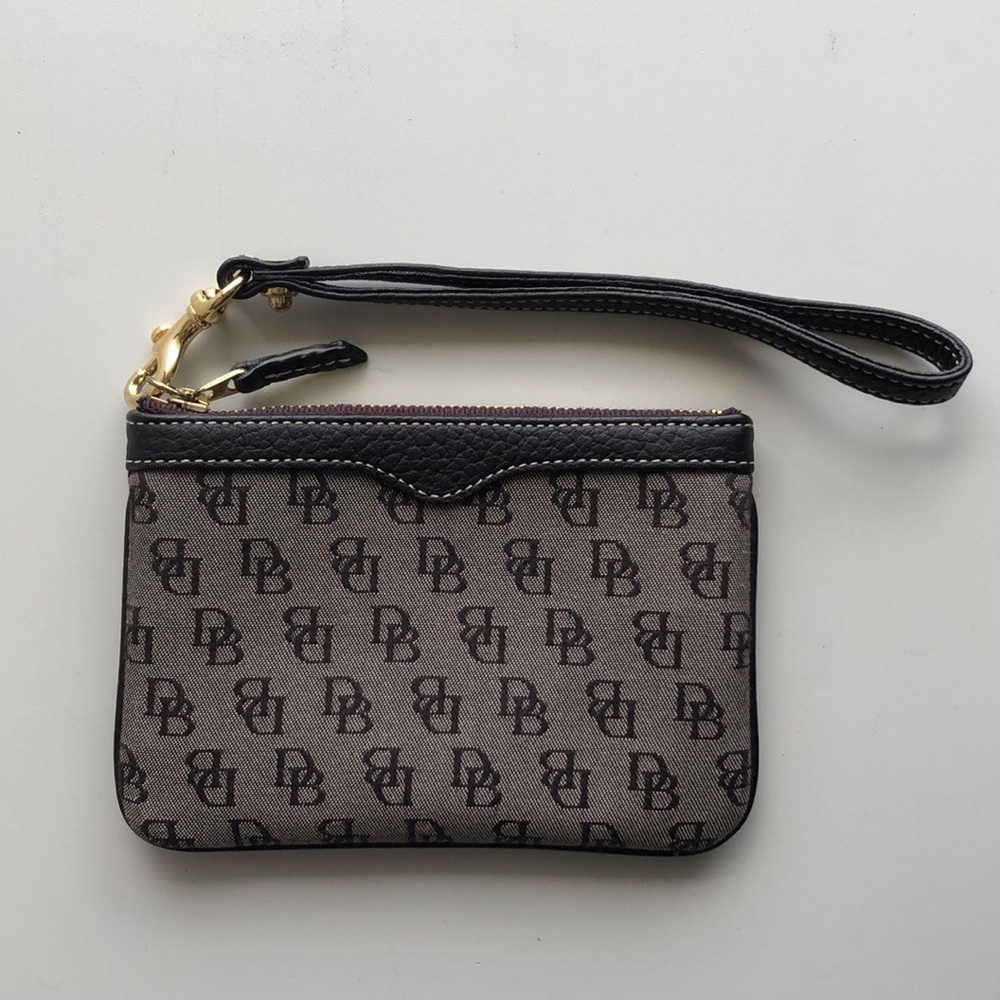 Like New! With Box! Dooney & Bourke Brown T’moro Wristlet